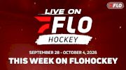 What's Streaming This Week On FloHockey: Sept. 28-Oct. 4, 2026