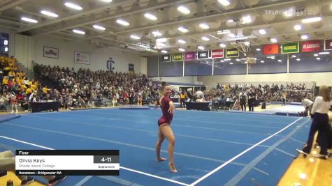Olivia Keys - Floor, Rhode Island College - 2022 NCGA Championships