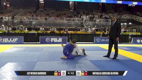 Nathalia Carolina Oliveira vs Lily Nevaeh Barroso 2025 Pan Jiu Jitsu IBJJF Championship