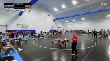 119 lbs Round 3 (10 Team) - Andrew Poh, Vougars Honors vs Noah Young, Broad Axe Blue