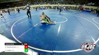 132 lbs Consi Of 16 #2 - Espen Goodmanson, Cashion Youth Wrestling vs Jace Lyden, Derby Wrestling Club