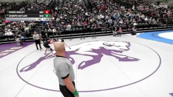 5A 157 lbs Quarterfinal - Owen Seeley, Viewmont vs Joseph Naylor, West Jordan