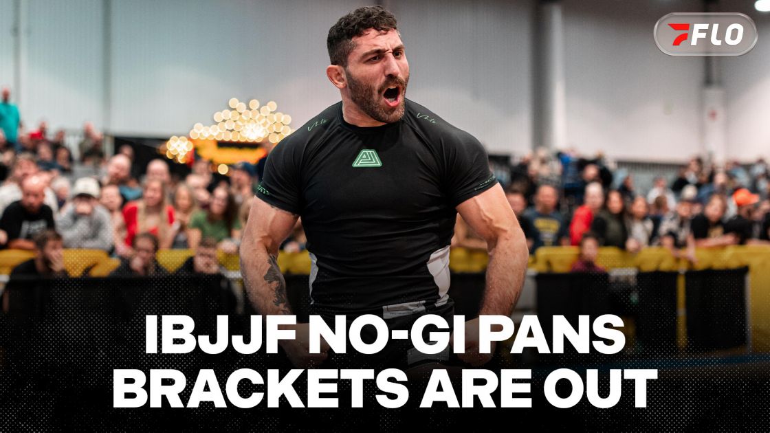 The Black Belt Brackets Are Out For The IBJJF No-Gi Pan Championship