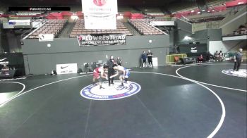 Cons. Round 4 - Josh Silva, Mayfair High School Wrestling vs Mark Betanzo, South San Francisco Gator WC