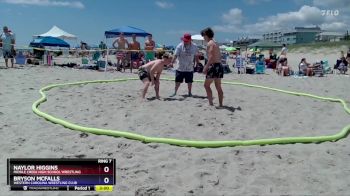 123-135 lbs Round 3 - Naylor Higgins, Middle Creek High School Wrestling vs Bryson Mcfalls, Western Carolina Wrestling Club