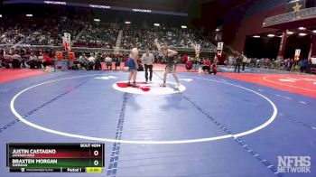 4A-190 lbs Champ. Round 1 - Justin Castagno, Jackson Hole vs Braxten Morgan, Sheridan