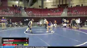 126 lbs 3rd Place Match - Genesis Solis, Grand Island Girls vs Sophie Wright, Manhattan