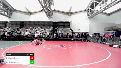 152B-HS2 lbs Final - Ryan Ciardullo, GPS Wrestling Club vs Max Pollara, Hopewell Valley