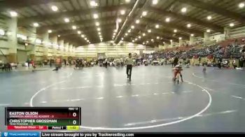 87 lbs Champ Round 1 (16 Team) - Christopher Grossman, Team Montana vs Easton Olson, Sanderson Wrestling Academy