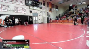 100 lbs Champ. Round 3 - Katelyn Yang, Schurr vs Emma Seiler, Granite Hills