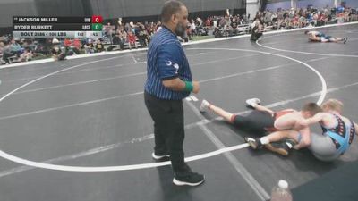 106 lbs Cons. Sub-rd Of 32 - Jackson Miller, Immortal Athletics WC vs Ryder Burkett, Aberdeen Central