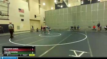 195 lbs Quarterfinal - Trevor Hoopes, Southridge vs Brandon Garza, Othello