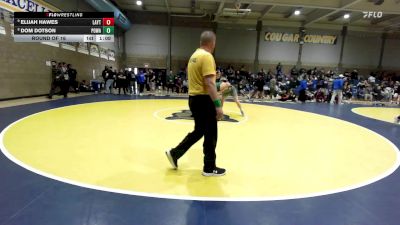 193 lbs Round Of 16 - Elijah Hawes, Layton (UT) vs Dom Dotson, Poway