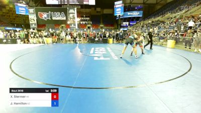 190 lbs Cons 32 #1 - Xavier Stermer, MI vs Jaxon Hamilton, AZ