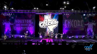 Texas Aces Tumbling and Cheer - Showgirls [2021 L1 Mini - D2 Day 2] 2021 Encore Houston Grand Nationals DI/DII