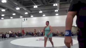 68 kg Semifinal - Viktorya Torres, Wa vs Cheyenne Bowman, Ca