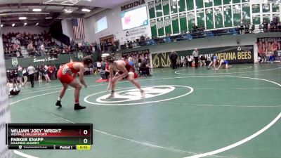 157 lbs Cons. Round 4 - Parker Knapp, Columbus Academy vs William `Joey` Wright, Westfall (Williamsport)