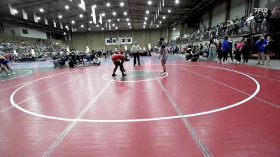 190 lbs Champ. Round 2 - Kendall Angelo, Oak Park vs Taniyah Anderson, Yukon