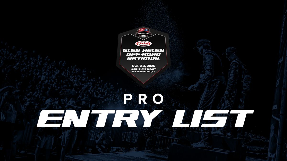 Entry List: CF Moto Off-Road National At Glen Helen Raceway In San Bernardino, CA