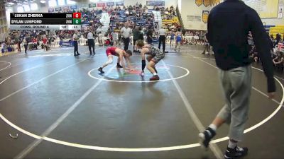 126 lbs Cons. Round 4 - Dylan Lusford, Bishop Kenney HS vs Lukah Zherka, SOT / DOZ
