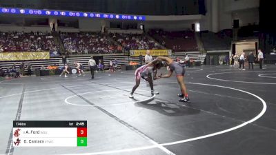 174 lbs Round Of 64 - Alex Ford, Washington State vs Djibril Camara, Virginia Tech WC