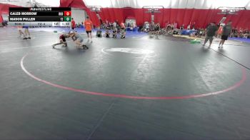 113 lbs Round 1 (8 Team) - Caleb Morrow, Roncalli A vs Mason Pullen, FZ Wrestling Club A