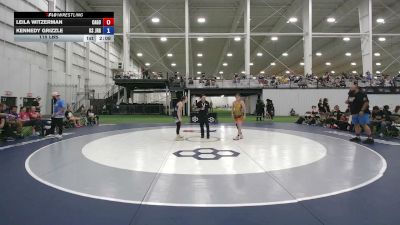 115 lbs Leila Witzerman, California Gold J vs Kennedy Grizzle, Kansas
