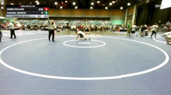 132 lbs Consi Of 32 #2 - James Rollins, Mountain Crest vs Gabriel Serros, Volcano Vista