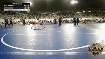 67 lbs Consi Of 8 #1 - Max Jansing, Prodigy Elite Wrestling vs Jett Boland, Cowboy Wrestling Club