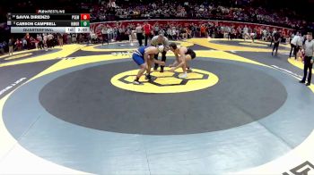 D3-157 lbs Quarterfinal - Savva DiRienzo, Poland Seminary vs Carson Campbell, Northmor