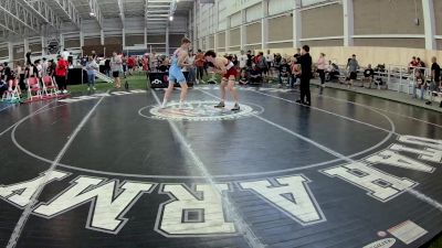 150 lbs Cons. Round 2 - Myka Love, Utah vs Lance Eisenman, Colorado