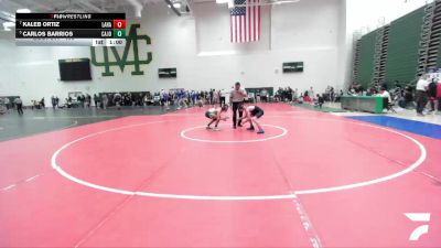 106 lbs Cons. Semi - Kaleb Ortiz, La Habra vs Carlos Barrios, Cajon