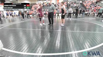 120 lbs Rr Rnd 1 - Jemma Patteson, IRONMEN Wrestling Club vs Mac Butler, Raw Wrestling Club