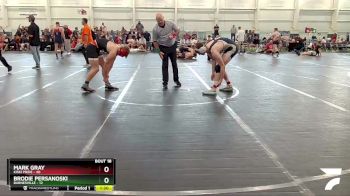 175 lbs Round 5 (8 Team) - Brodie Persanoski, Barnesville vs Mark Gray, Kiski Pride