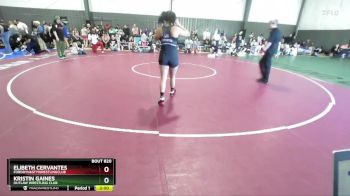 135 lbs Champ. Round 1 - EliBeth Cervantes, FordDynastyWrestlingClub vs Kristin Gaines, Outlaw Wrestling Club