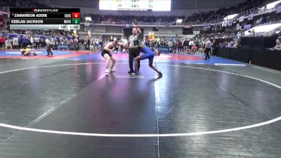 5A 190 lbs Quarterfinal - Zamareon Addie, Carver Birmingham vs Keelan Jackson, Moody Hs