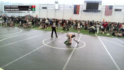 58 lbs Quarterfinal - Cyrus Ramirez, Elite Wrestling Hawaii vs Jaxon Martinez, Mat Rats Rebooted