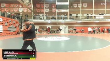 160 lbs Cons. Round 3 - Jace Allen, Idaho Falls High School vs Damien Avila, Blackfoot High School
