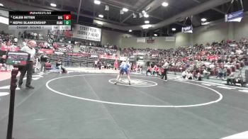 3A 165 lbs Champ. Round 1 - Nephi Blankenship, Ben Lomond vs Caleb Ritter, Grantsville