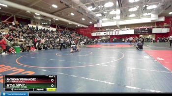 122 lbs Champ. Round 2 - Anthony Fernandez, Vallejo High School vs Wyatt Sharp, Del Norte High School