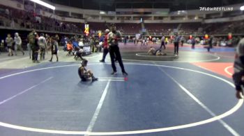 43 lbs Consolation - Mason Campos, Dumas Youth Wrestling Club, Inc. vs Lorenzo Trujillo/Borrego, Rio Rancho Jr Wrestling