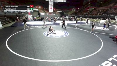 88 lbs Champ. Rd Of 16 - Jayse Birakos, Oakdale Wrestling Club vs Luke Garcia, The Valley Wrestling Club
