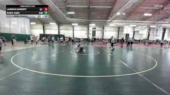 144 lbs Semifinal - Landon Garnett, Sly Fox Wrestling Club vs Basit Amid, Scanlan Wrestling Academy