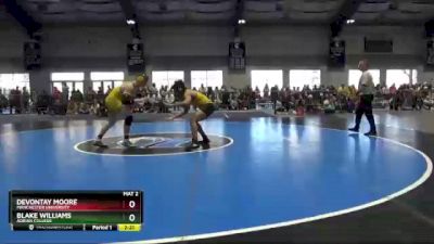184 lbs Cons. Round 3 - Blake Williams, Adrian College vs Devontay Moore, Manchester University