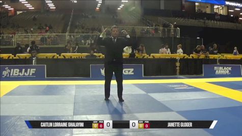 Janette Gloger vs Caitlin Lorraine Ghalayini 2025 Pan Jiu Jitsu IBJJF Championship