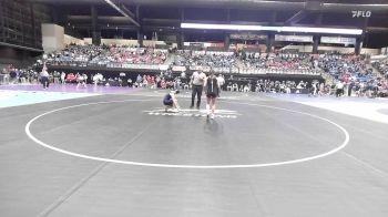 100 lbs Champ. Round 1 - Chloe Steele, Emporia HS vs Jolina Ladd, Kansas City-JC Harmon HS