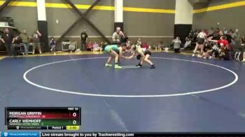 136 lbs Round 3 (4 Team) - Morgan Griffin, Potentially Dangerous vs Carly Wemhoff, Nebraska Vipers Green