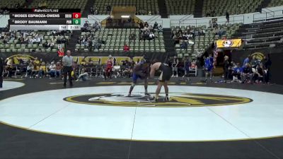 174 lbs Semifinal - Moses Espinoza-Owens, South Dakota State vs Brody Baumann, Purdue