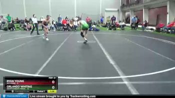 120 lbs Cross Bracket (8 Team) - Ryan Young, All Stars vs Orlando Whiting, South Dakota Mania