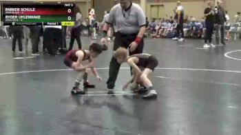 60 lbs Finals (2 Team) - Ryder Uhlenhake, Iowa Gold vs Parker Schulz, Iowa Black